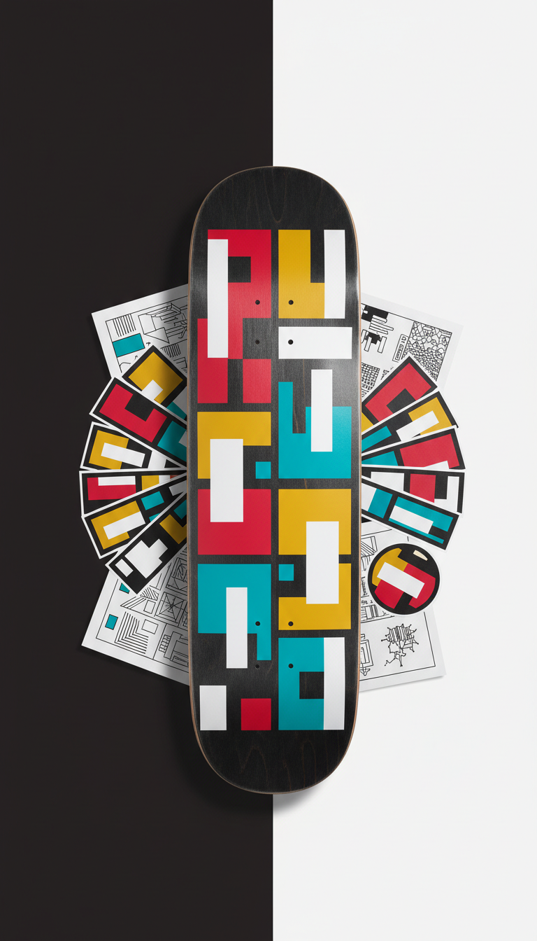 Phantom Alley Maple Skateboard Deck